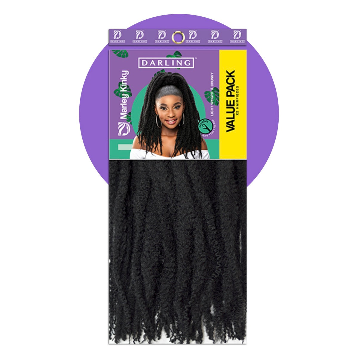 Darling Marley Kinky braiding hair piece