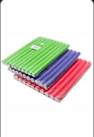 Flexible curling rods